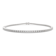 Seraphina Princess Cut Diamond Tennis Bracelet Prong Set (2 ctw) - Nivetta